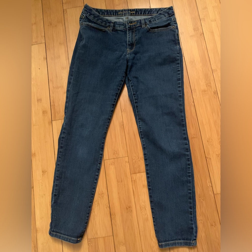 Michael Kors Skinny Dark Blue Women's Jeans